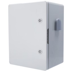 BOX-403022-IP65 - Armario de poliéster IP65 con filtro de ventilación y carril DIN ajustable