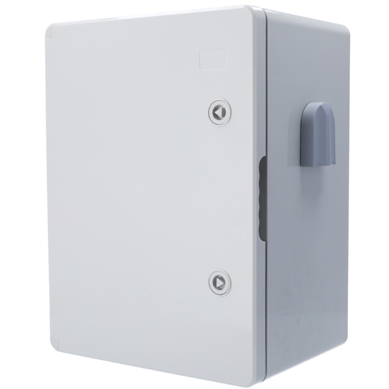 BOX-403022-IP65 - Armario de poliéster IP65 con filtro de ventilación y carril DIN ajustable