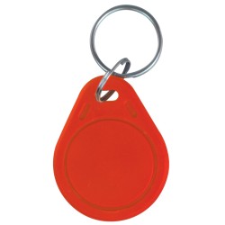 MF-TAG-R - Llavero TAG de proximidad numerado Mifare Rojo