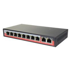 Safire - SF-SW1008POE-96 - Switch PoE 8 Puertos + 2 Uplink RJ45