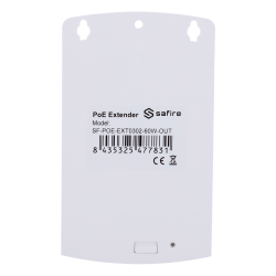 Safire SF-POE-EXT0302-60W-OUT - Extensor PoE de Exterior - Parte trasera