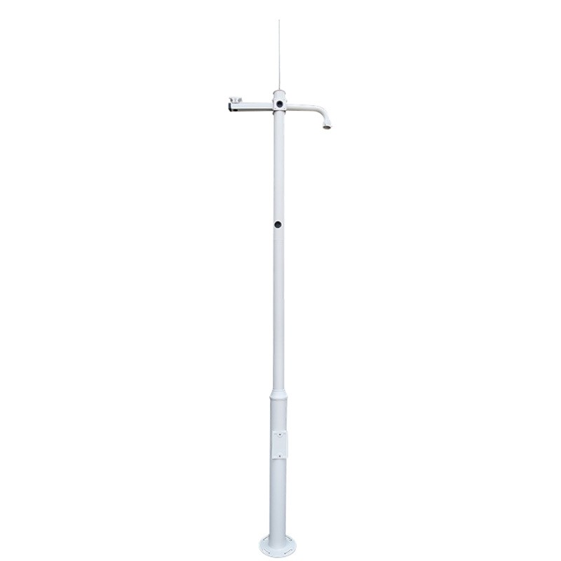 POLE-450-D - Poste para CCTV 4.5m de altura en acero galvanizado