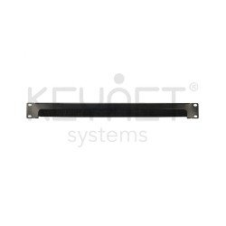 Keynet FRB-1UT-A - Panel cepillo 1U base abierta para armario rack 19"