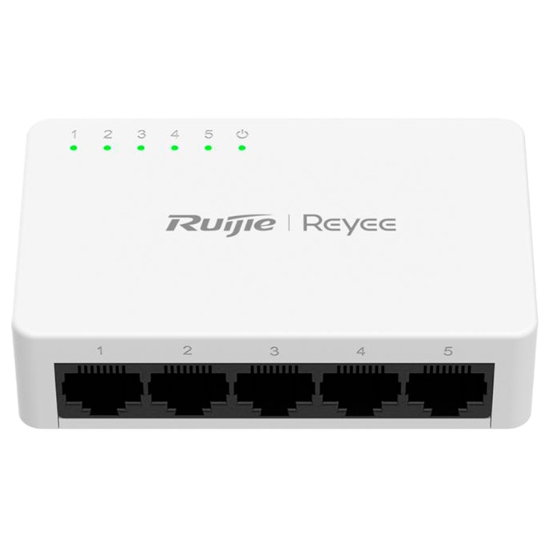 Reyee RG-ES05G-L - Switch de Sobremesa 5 puertos RJ45 10/100/1000 Mbps