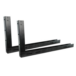 LOCKBOX-BR - Soporte de pared para caja metálica cerrada LOCKBOX-4U