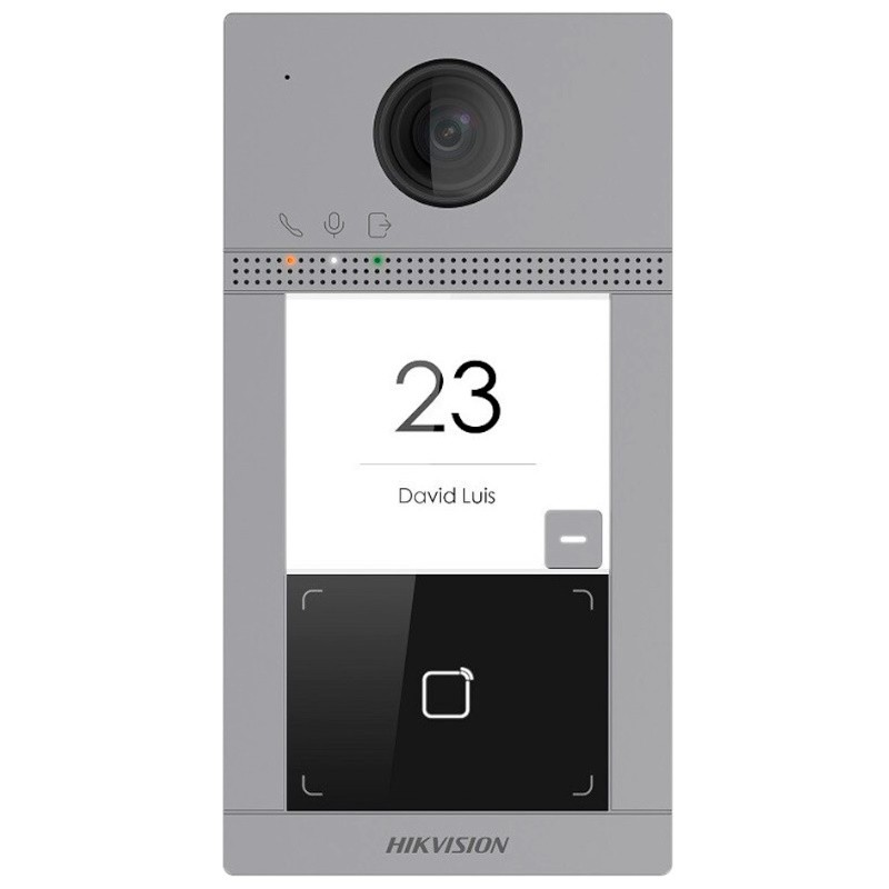Hikvision DS-KV8113-WME1(C)/FLUSH - Videoportero IP Cámara 2 Mpx 1 vivienda