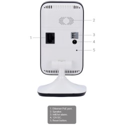 Safire Smart SF-IPCU014A-4B1W-PIR - Trasera Cámara IP 4Mpx Gama B1 WiFi