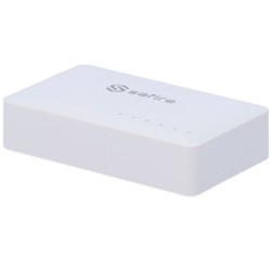 Safire SF-SW05-G - Switch de sobremesa 5 puertos Gigabit 10/100/1000 Mbps