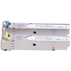 SFP-TR1513-20SMF-LC - Pareja de módulos transceptores SFP Fibra Óptica