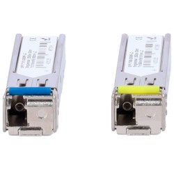 SFP-TR1513-20SMF-LC - Pareja de módulos transceptores SFP