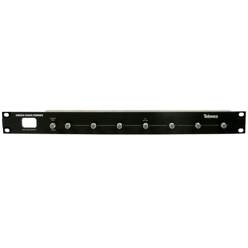 Televés 565002 - Mezclador 7 en 1 Instalación en Rack 19" 1U