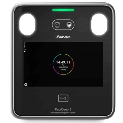 Anviz FACEDEEP3 - Control de Acceso y Presencia Facial, Tarjeta EM y PIN