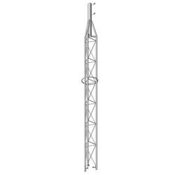 Televés 3015 - Tramo superior de 2,5 m, para la formación de una torre de la serie 180 SE