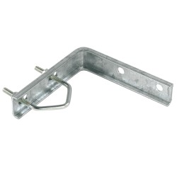 Televés 2409 - Soporte en escuadra, 128mm Zinc + RPR