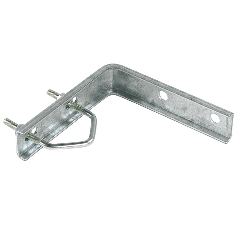 Televés 2409 - Soporte en escuadra, 128mm Zinc + RPR