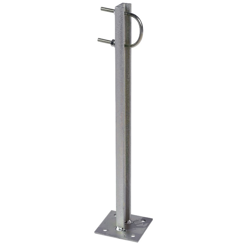 Televés 2404 - Soporte recto con perfil en "U" 500mm Zinc + RPR