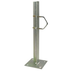 Televés 2401 - Soporte recto con perfil en "L", 300mm Zinc + RPR
