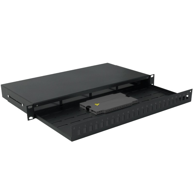 Televés 533157 - Bandeja F.O. para Rack 19" Para adaptadores "SC" Símplex o "LC" Dúplex
