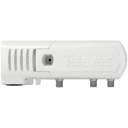 Televés 5504 - Fuente de alimentación conmutada 2 salidas 24V 130mA