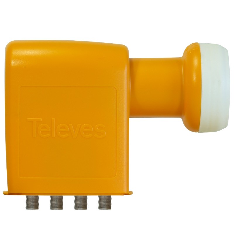 Televés 761001 - LNB offset Quad 4 salidas: Ha/Va/Hb/Vb