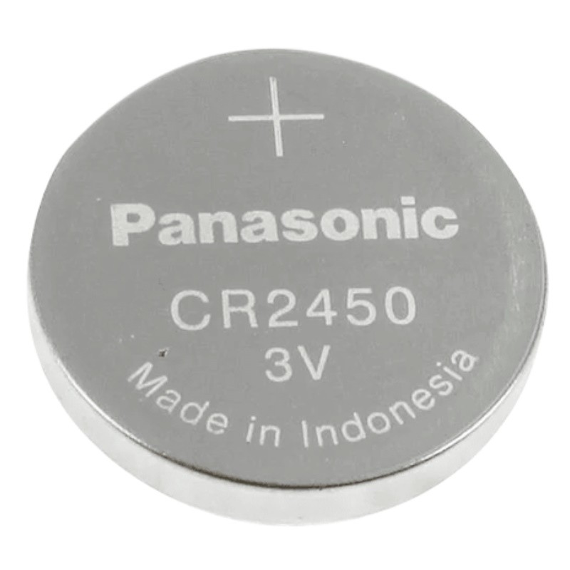 Panasonic BATT-CR2450 - Pila CR2450 3.0V Litio 620mAh