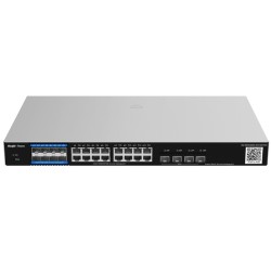 Reyee E-Lighten RG-NBF5200M-8FS16GT4XS - Switch Cloud Capa 3 con 16 puertos RJ45 Gb