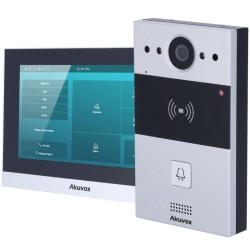 Akuvox AK-KIT02-2 - Kit de videoportero con tecnología 2 hilos & WiFi