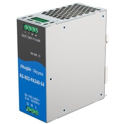 Reyee RG-NIS-PA240-54 - Fuente de alimentación Industrial 2 salidas DC Formato Carril DIN