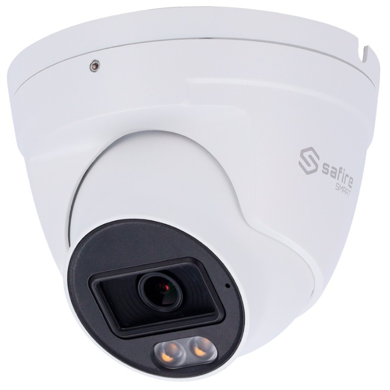 Safire Smart SF-IPT010A-8E1-DL - Cámara IP Turret 8Mpx Gama E1 con IA