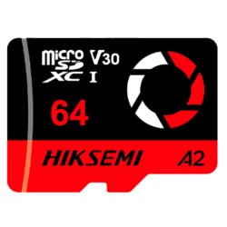 Hikvision HS-TF-E3STD/64G/CAPTURE/W - Tarjeta MicroSD 64GB Clase 10