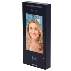 Akuvox AK-A05C - Control de acceso con reconocimiento facial, tarjeta MF, NFC, BLE y QR