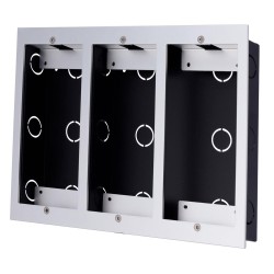 Akuvox AK-BR-R20B-F3 - Soporte de encastrar para videoportero Akuvox AK-R20B-xB y AK-R20K