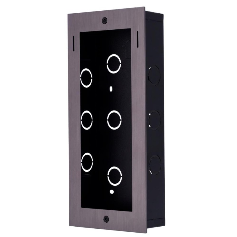 AK-BR-X912-F - Panel frontal y caja de registro encastrada para Akuvox AK-X912S