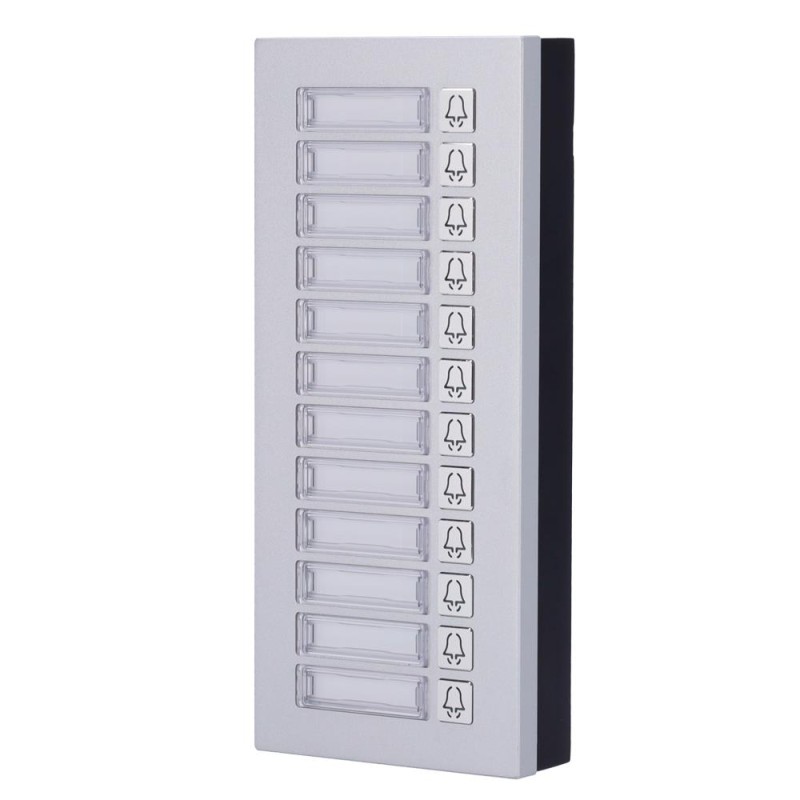 Akuvox AK-MD12 - Módulo de extensión 12 botones para AK-R20B-xB y AK-R20K
