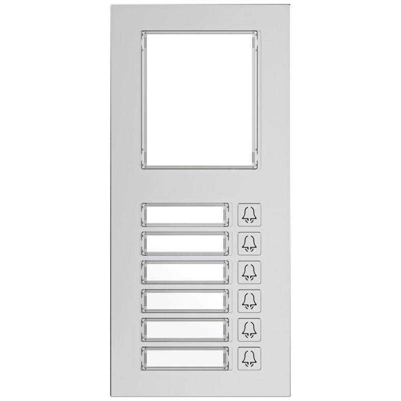 Akuvox AK-MD6 - Módulo de extensión con 6 botones y panel informativo