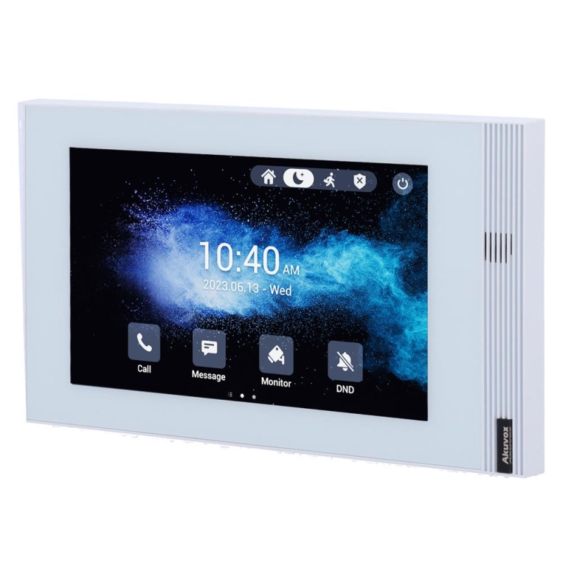 Akuvox AK-S562-S-WHITE - Monitor Linux con pantalla TFT de 7" montaje en superficie