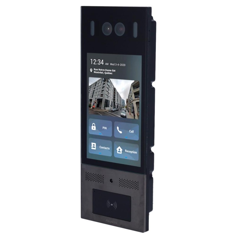 Akuvox AK-X915S - Videoportero IP antivandálico con doble cámara de 2Mpx