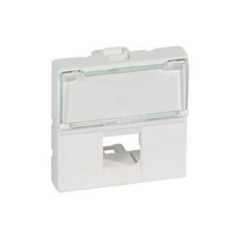 Legrand 078604 - Adaptador Mosaic RJ45 para 1 conector Keystone