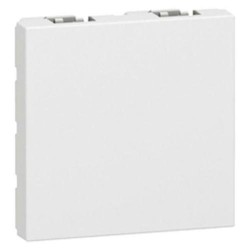 Legrand 277071L - Tapa ciega Mosaic 2 módulos color Blanco