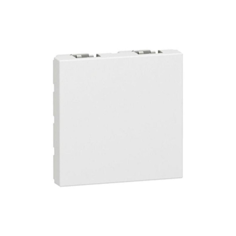 Legrand 277071L - Tapa ciega Mosaic 2 módulos color Blanco