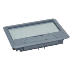 Legrand 088000 - Tapa de plástico para caja de suelo rectangular