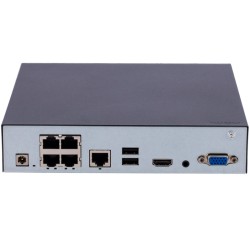 Uniarch UV-NVR-104S3-P4-ECO - Grabador de seguridad NVR 4CH 6Mpx