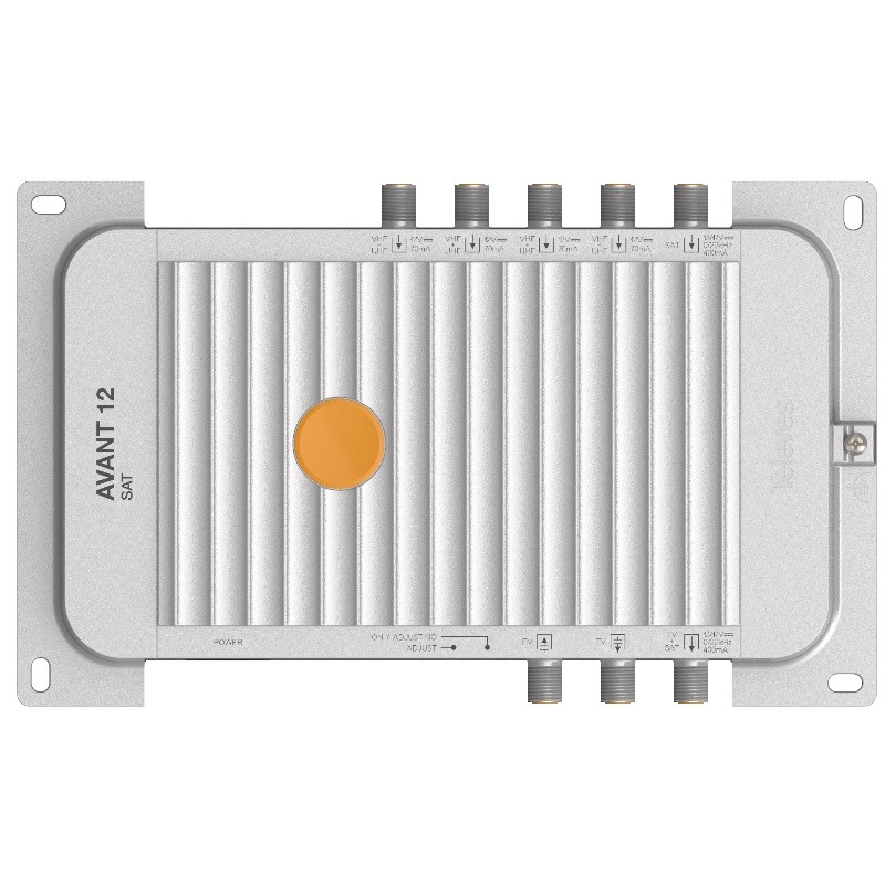Televés 532202 - Central programable AVANT 12 SAT para terrestre/satélite 32 filtros