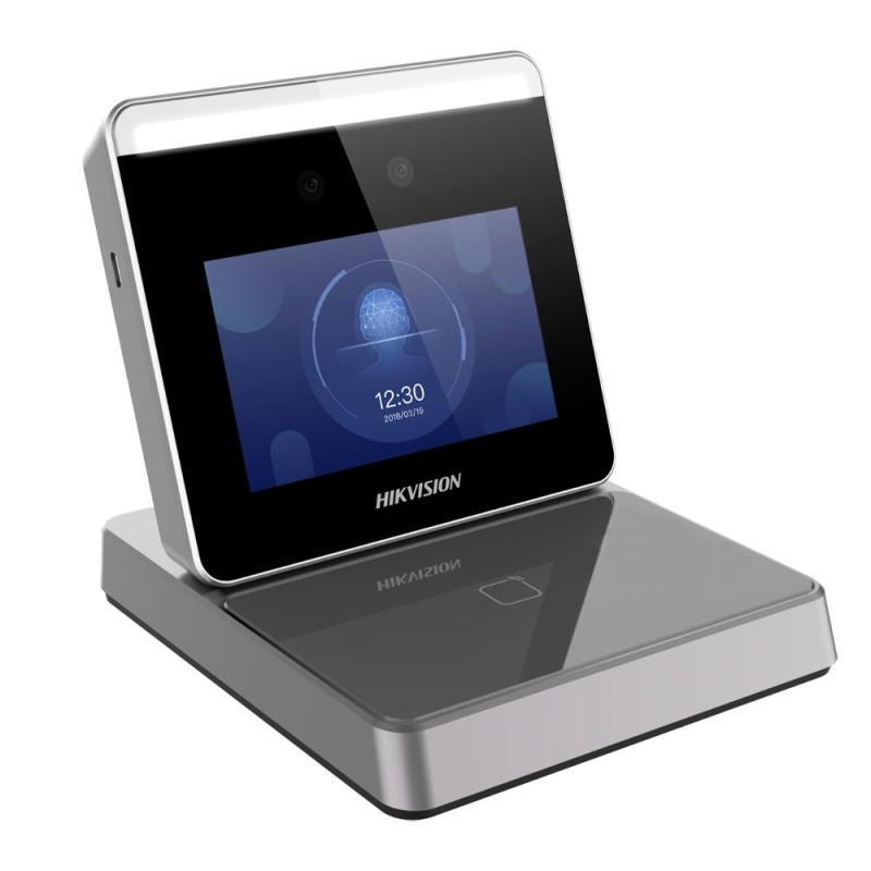 Hikvision DS-K1F600U-D6E - Lector de tarjetas y caras EM 125 kHz y MF 13.56 MHz