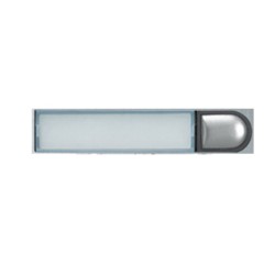 Fermax 9600 - Pulsador Simple Cityline Classic de Fermax con tarjetero.