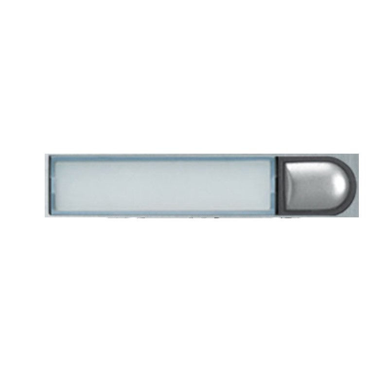 Fermax 9600 - Pulsador Simple Cityline Classic de Fermax con tarjetero.