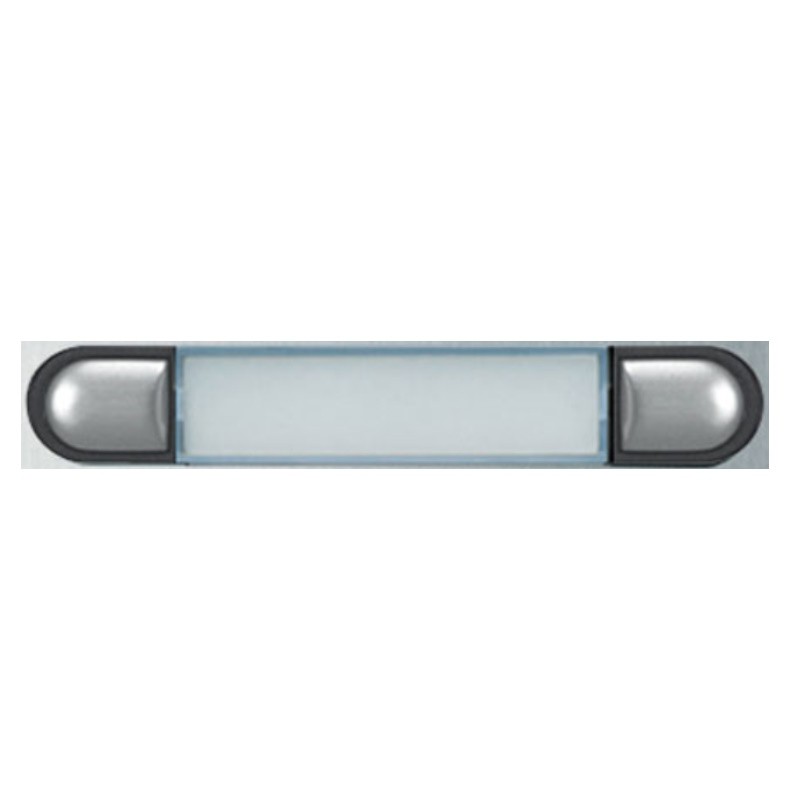 Fermax 9601 - Pulsador Doble Placas CITY CLASSIC con tarjeteros
