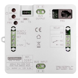 Fermax 3267 - Módulo Relé para Sistema de Videoportero DUOX PLUS de 2 hilos de Fermax.