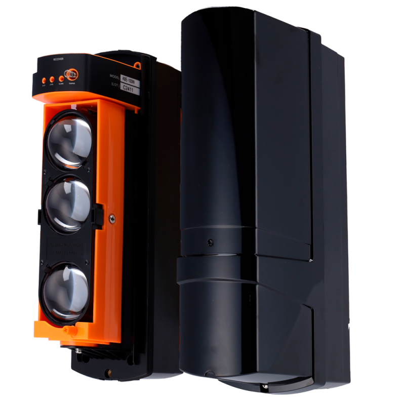 ABE-100W - Detector de barrera por infrarrojos, compatible con Transmitter o DoorProtect Ajax.
