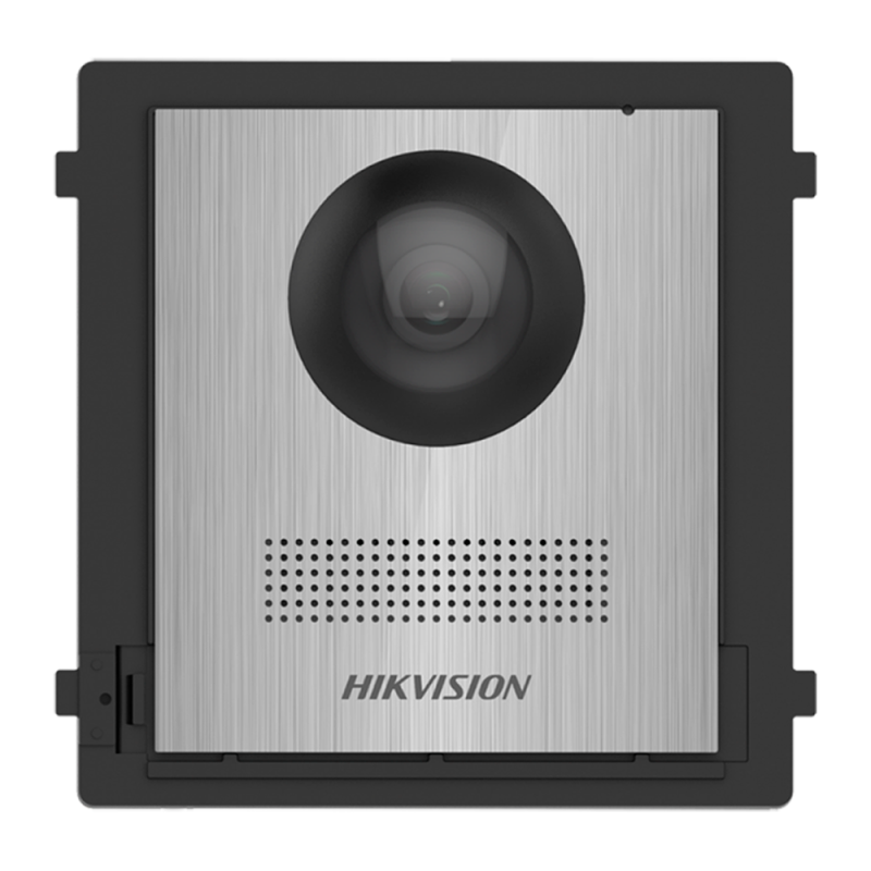 Hikvision DS-KD8003-IME1(B)/NS - Placa Videoportero IP de acero inoxidable con Cámara 2Mpx